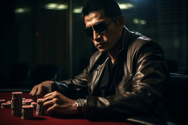 Antarmuka meja Bandar Poker di platform asik89 dengan berbagai pilihan taruhan